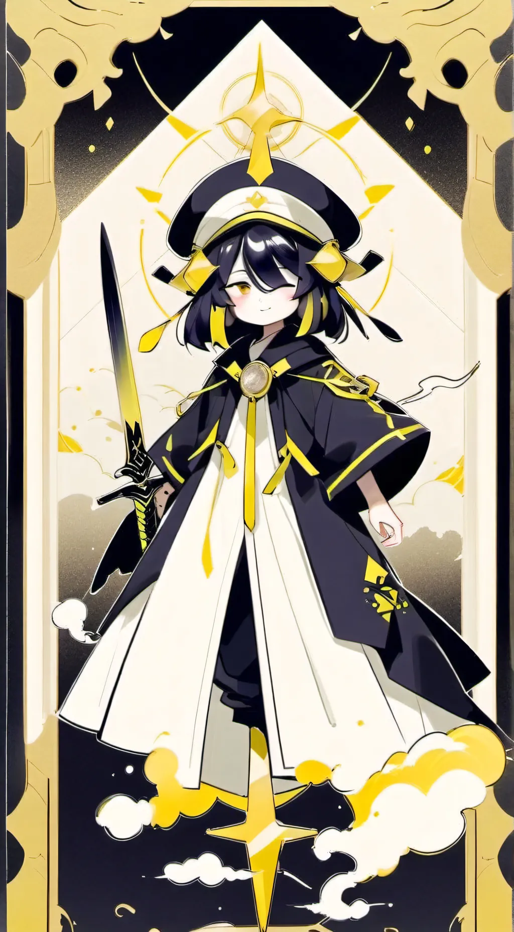 ai character: oilver vs vee background