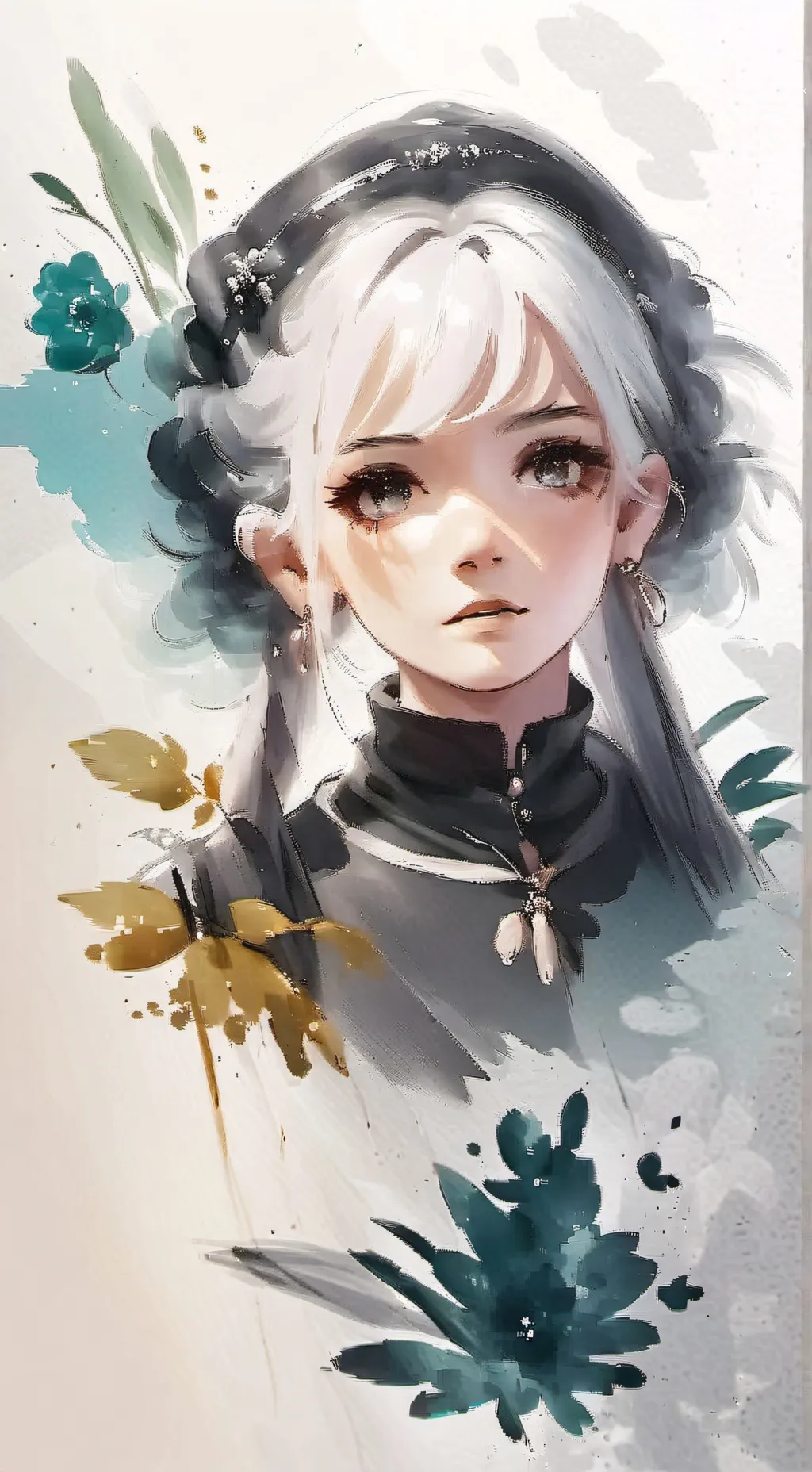 ai character: ~Léonie~🌹 background