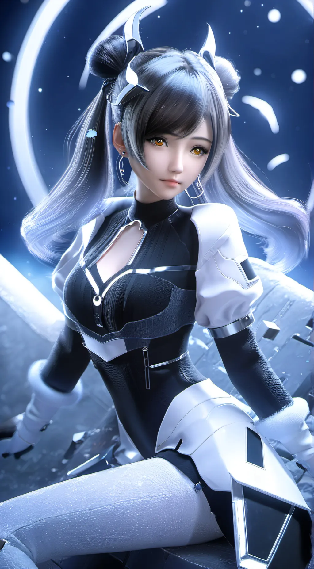 ai character: same and coby  background