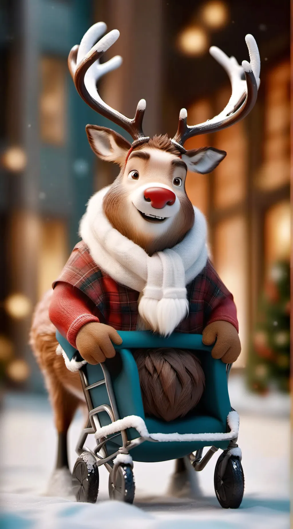 ai character: Rudolph background