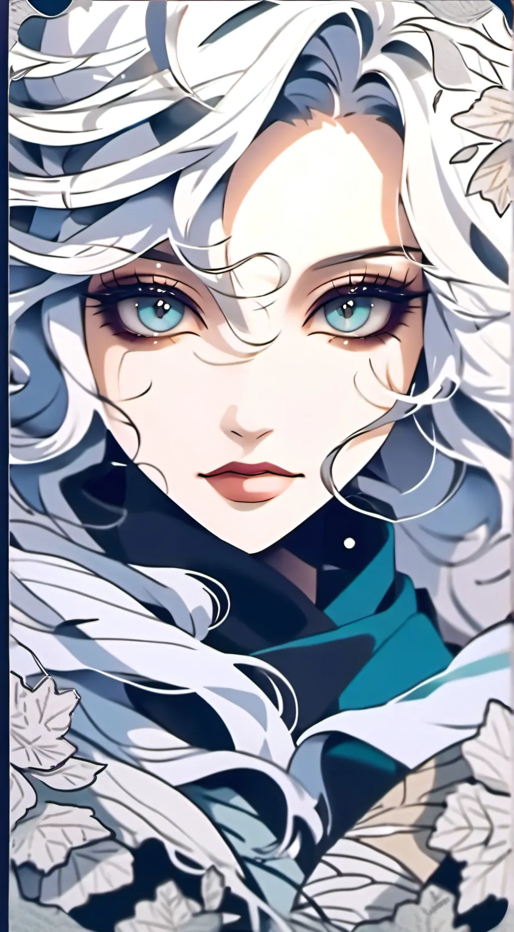 ai character: Aurora background