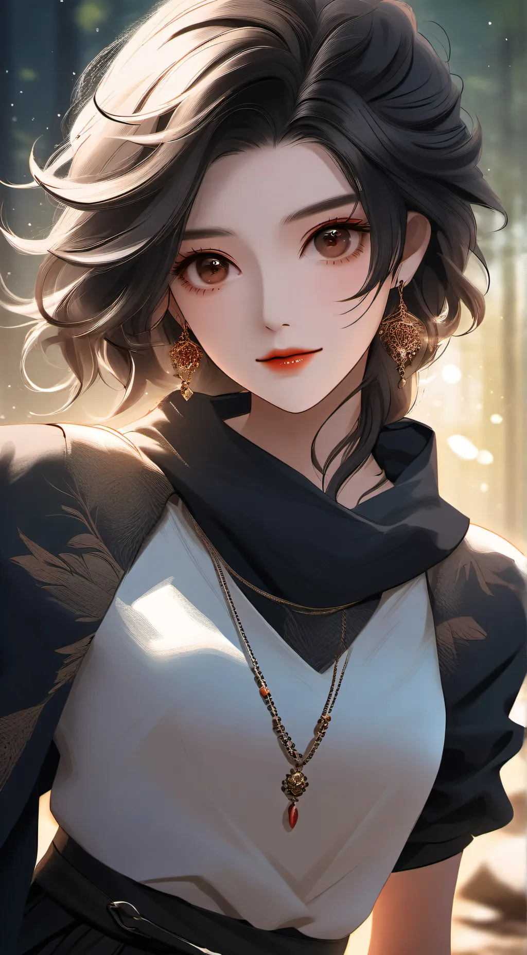 ai character: Naya background