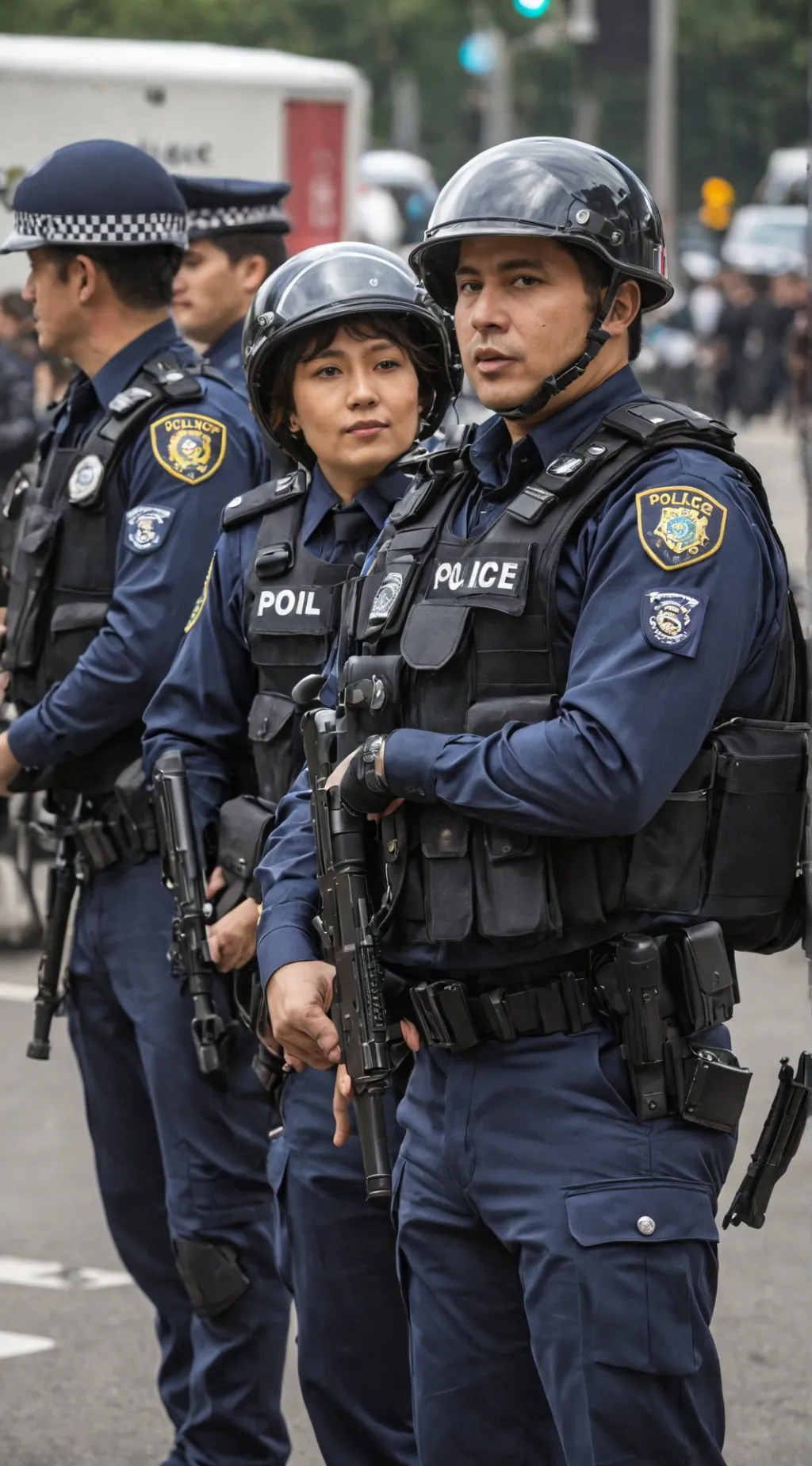 ai character: Police (Chase) background