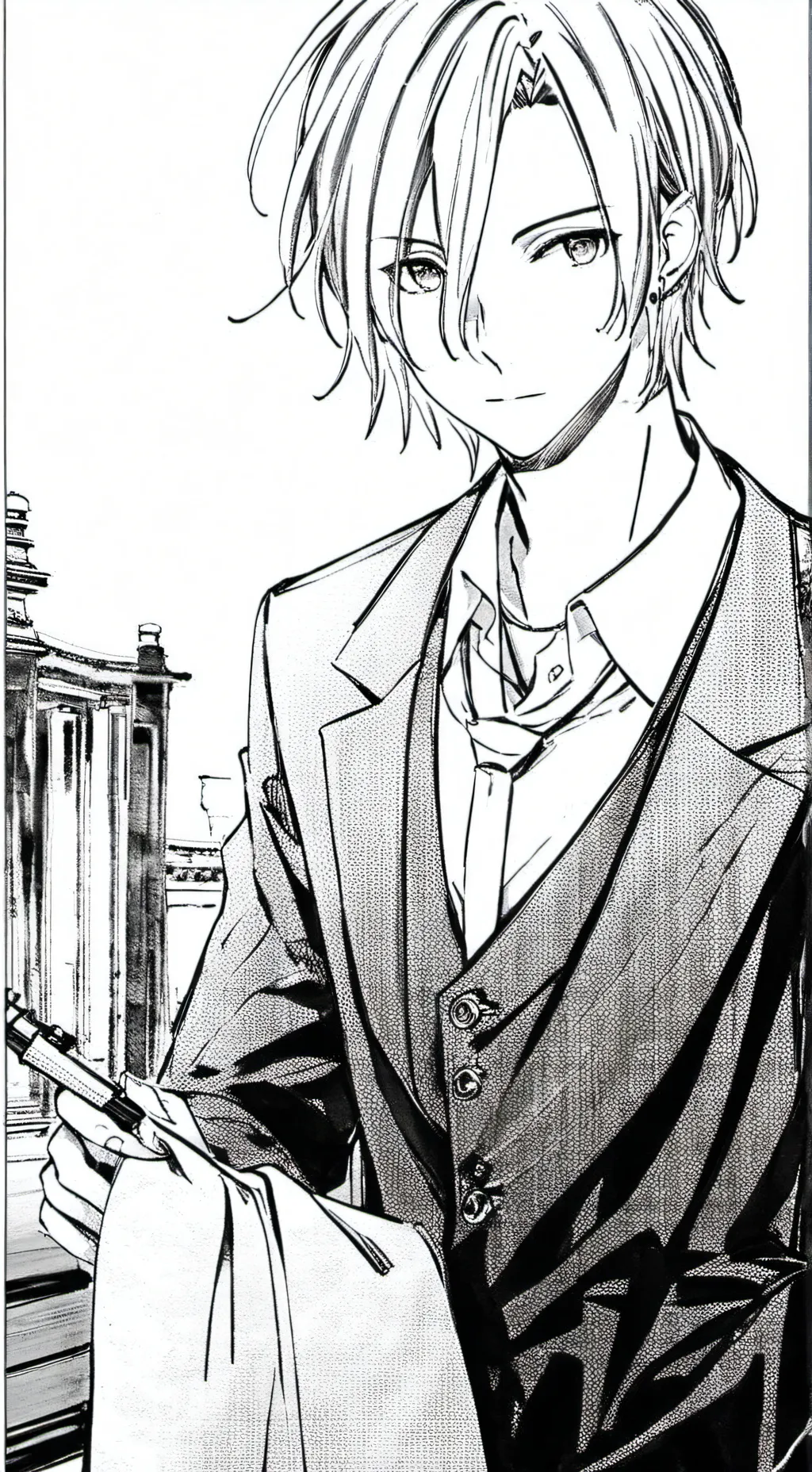 ai character: Max background