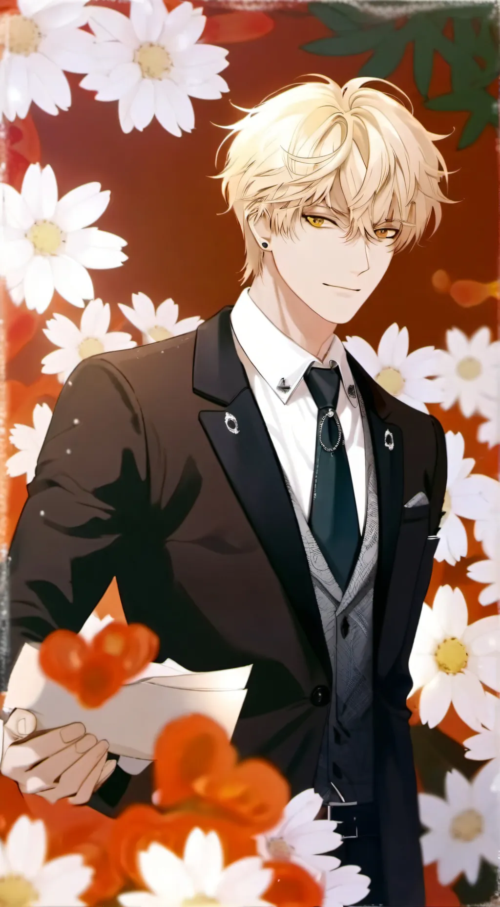 ai character: textstory background