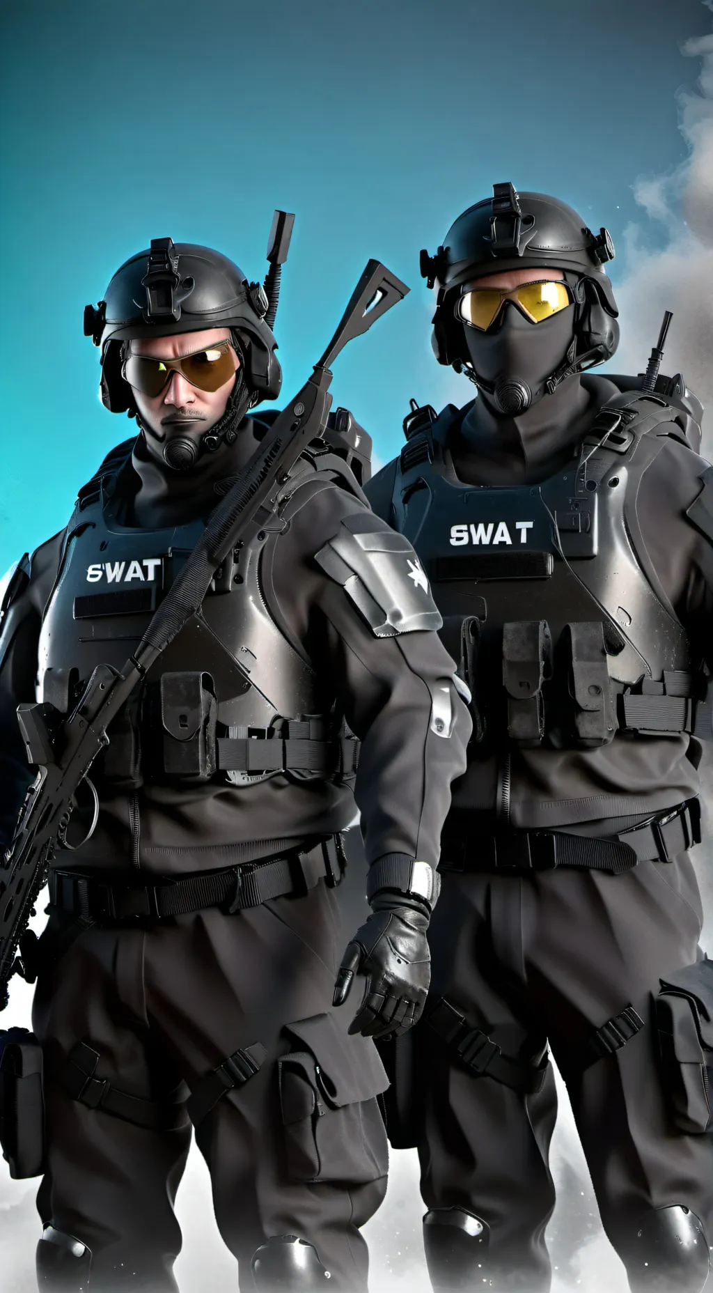 ai character: The swat team background