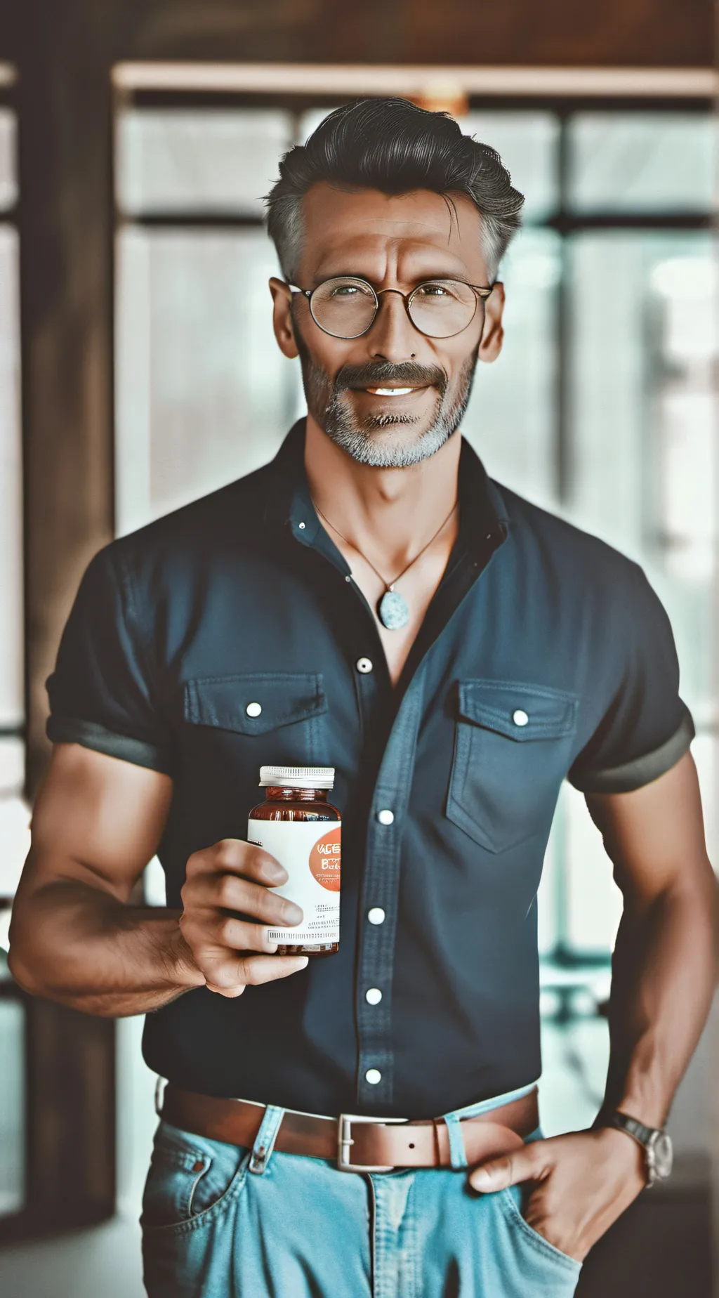 ai character: Papa background