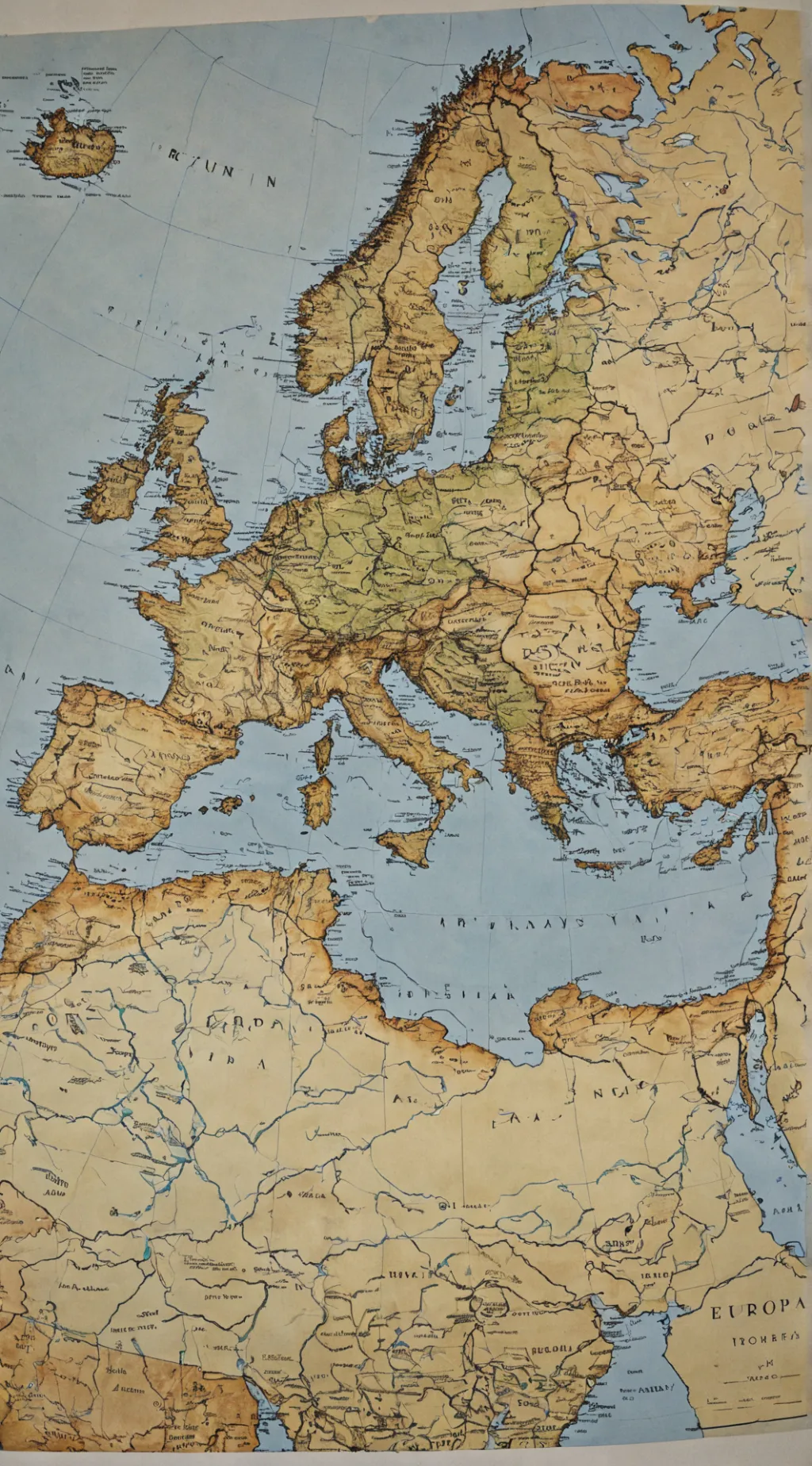 ai character: Europa Paises background