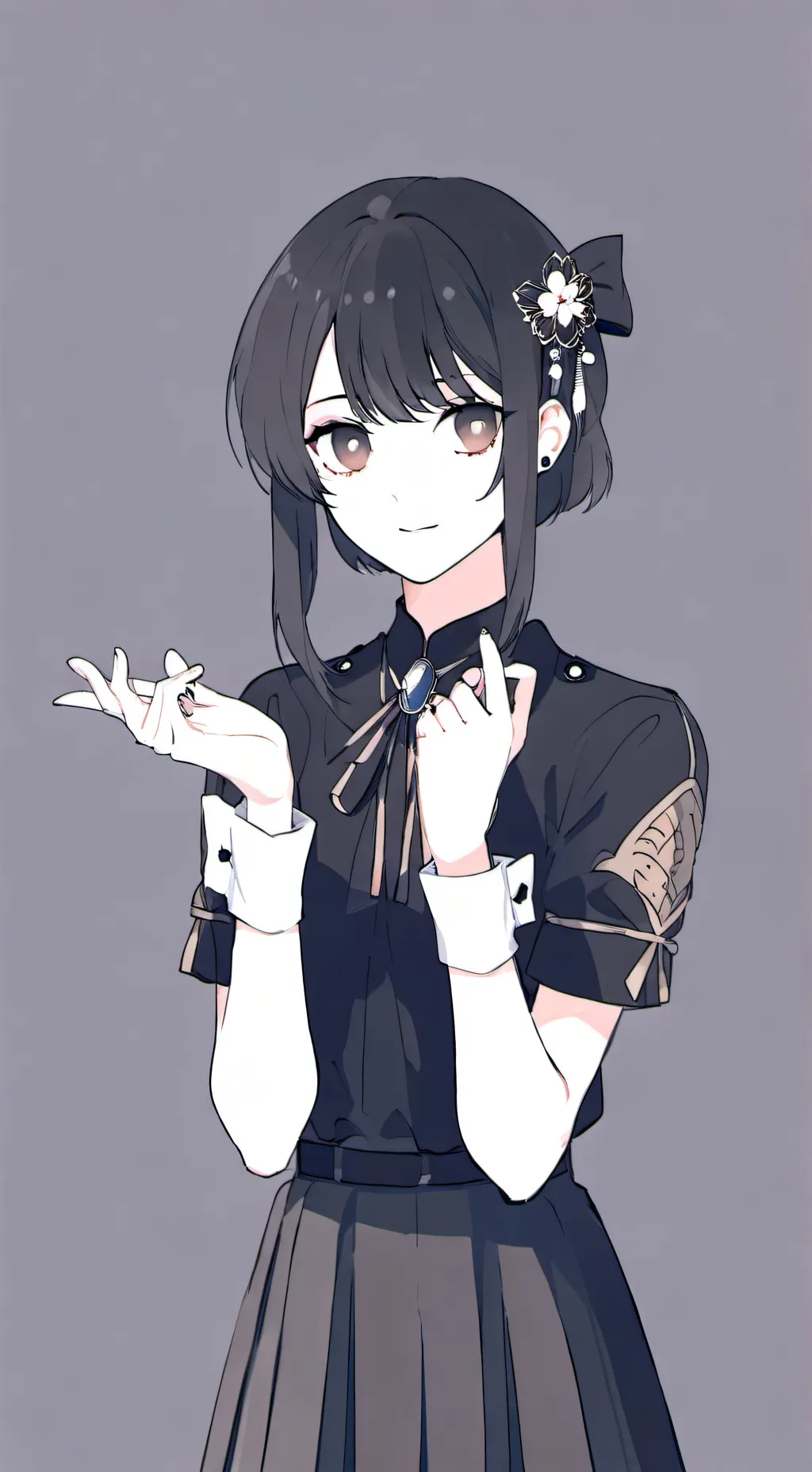 ai character: milly background