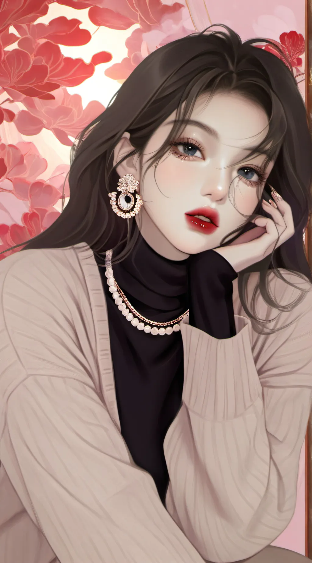 ai character: Floryn  background