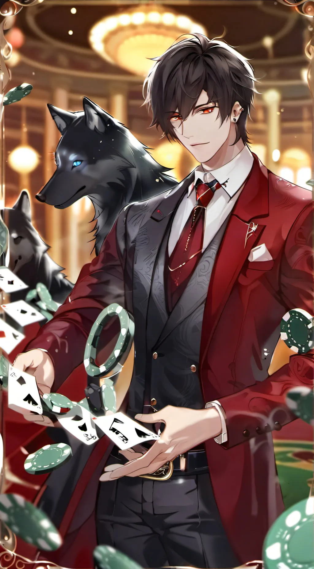 ai character: *~Quackity!~* background