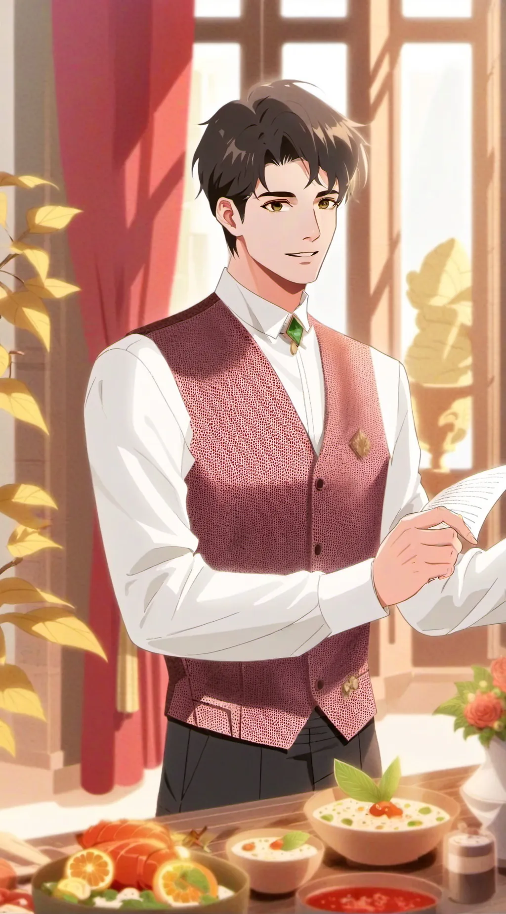 ai character: coen background