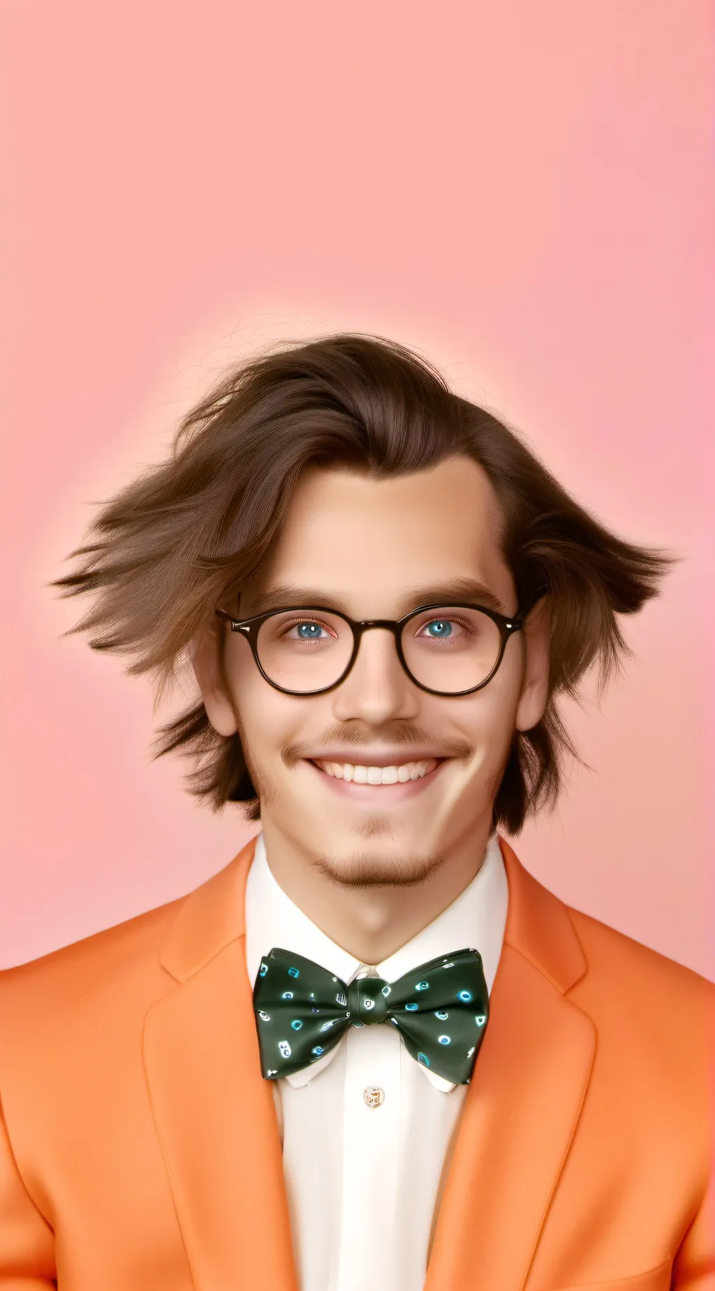 ai character: Nerd 🤓 background