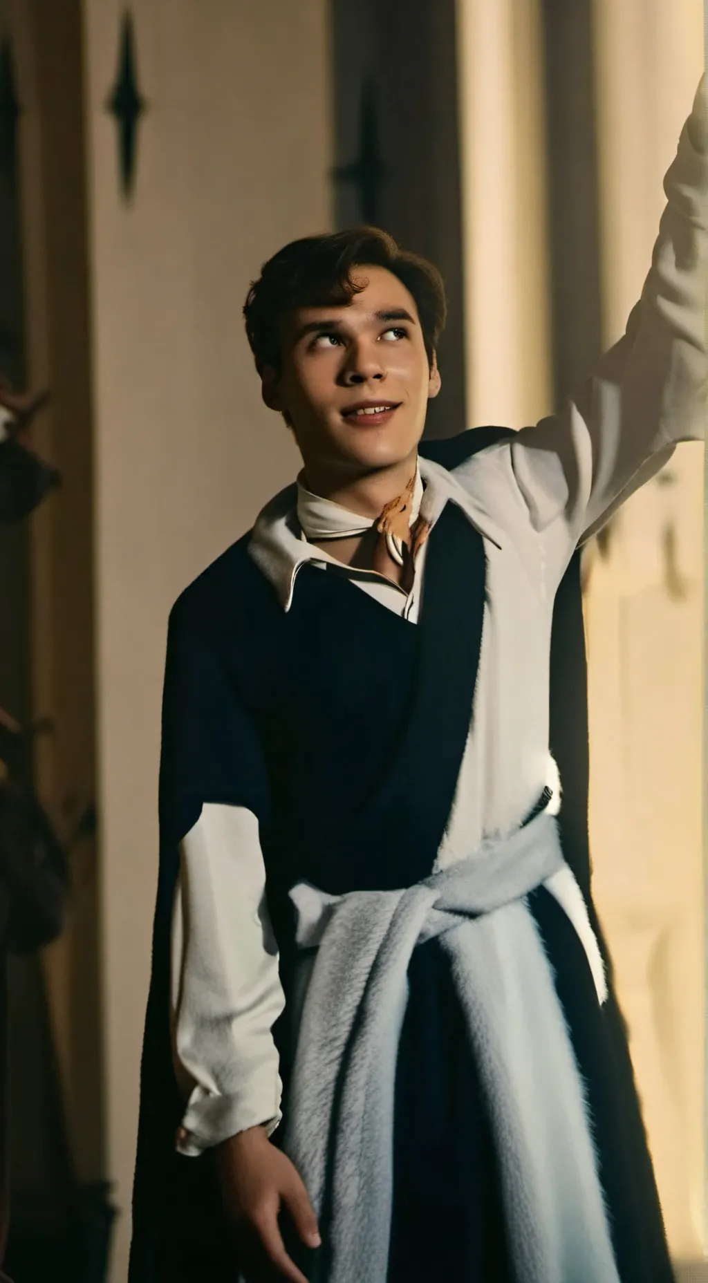 ai character: Mattheo riddle  background