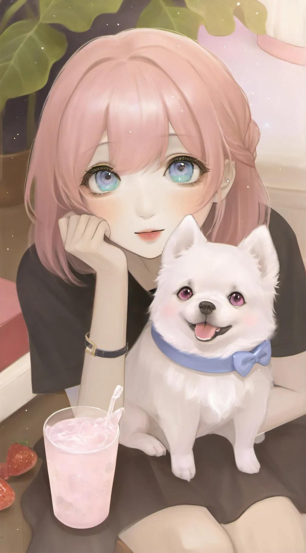 ai character: Use the comments background