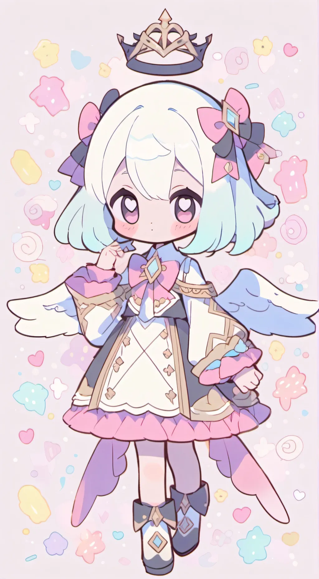 ai character: angel dust background