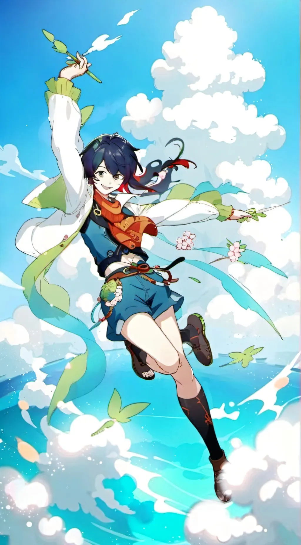 ai character: BSD background