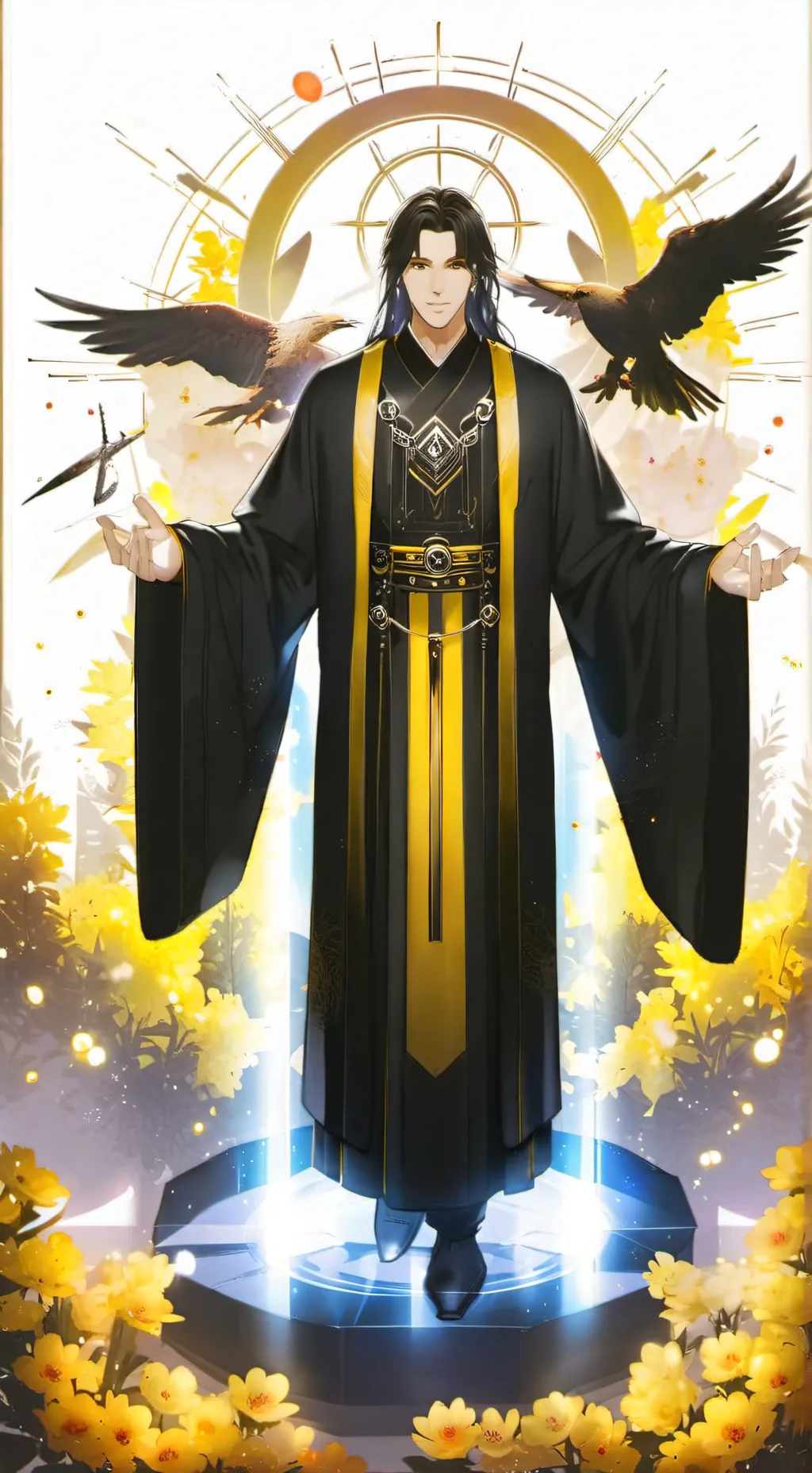 ai character: Your world. background