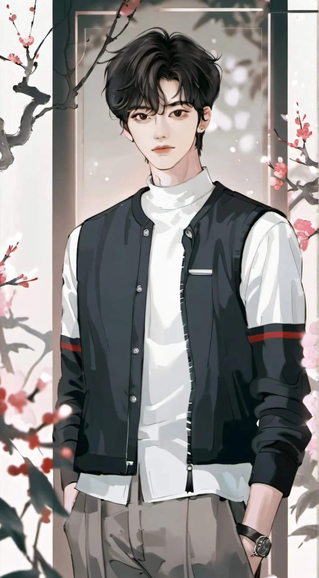 ai character: Benjamark background