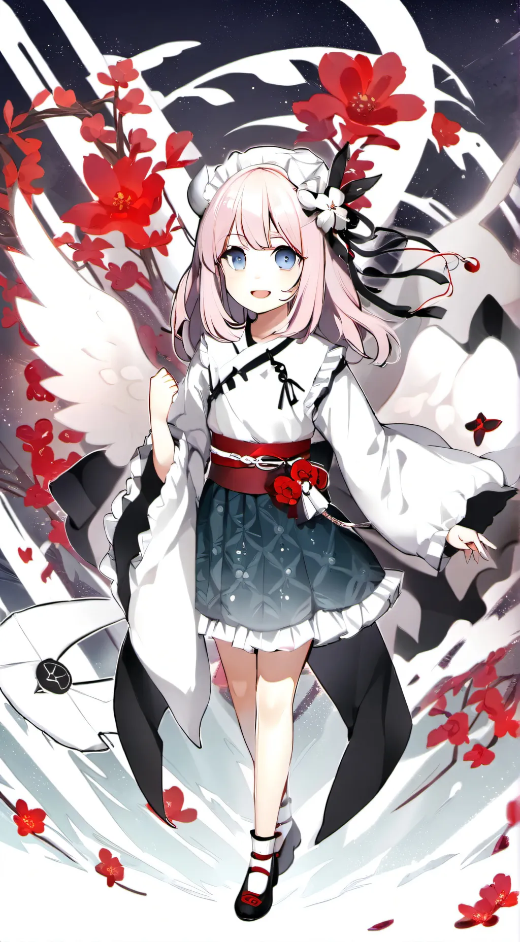 ai character: Kohaku background