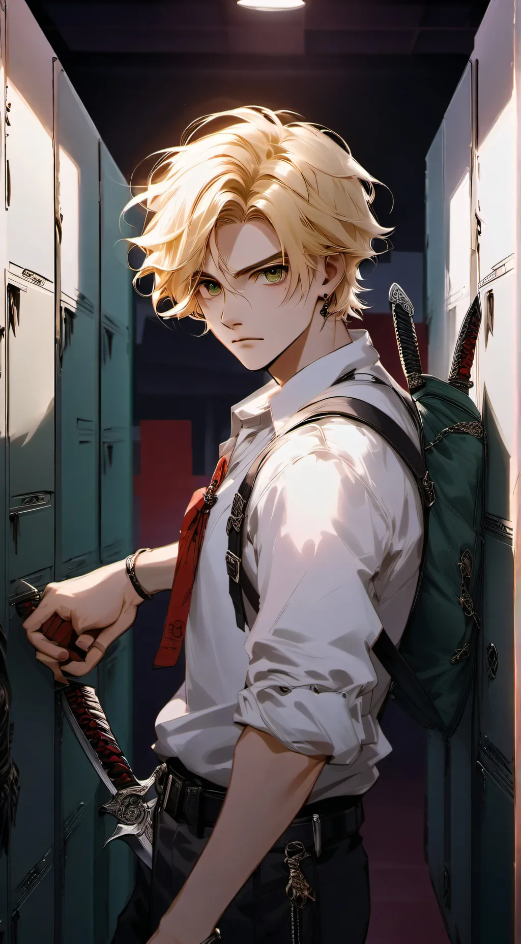 ai character: Jaxon  background