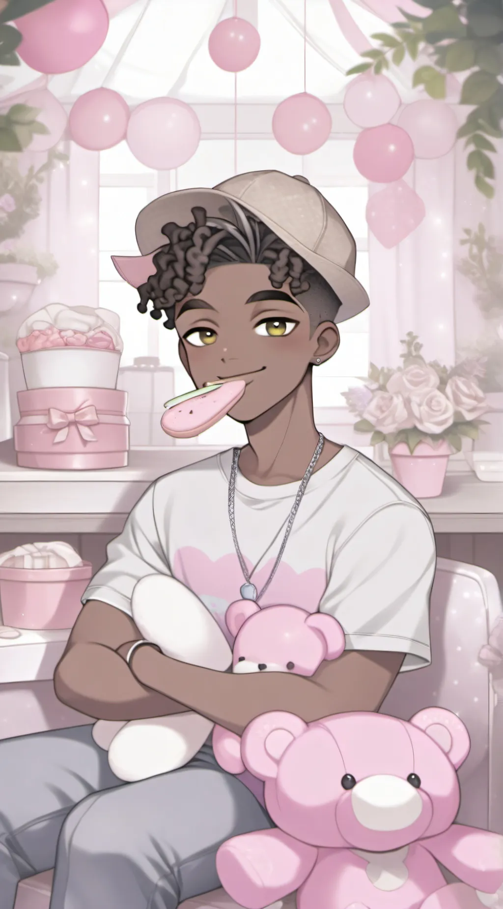 ai character: James Brooks background