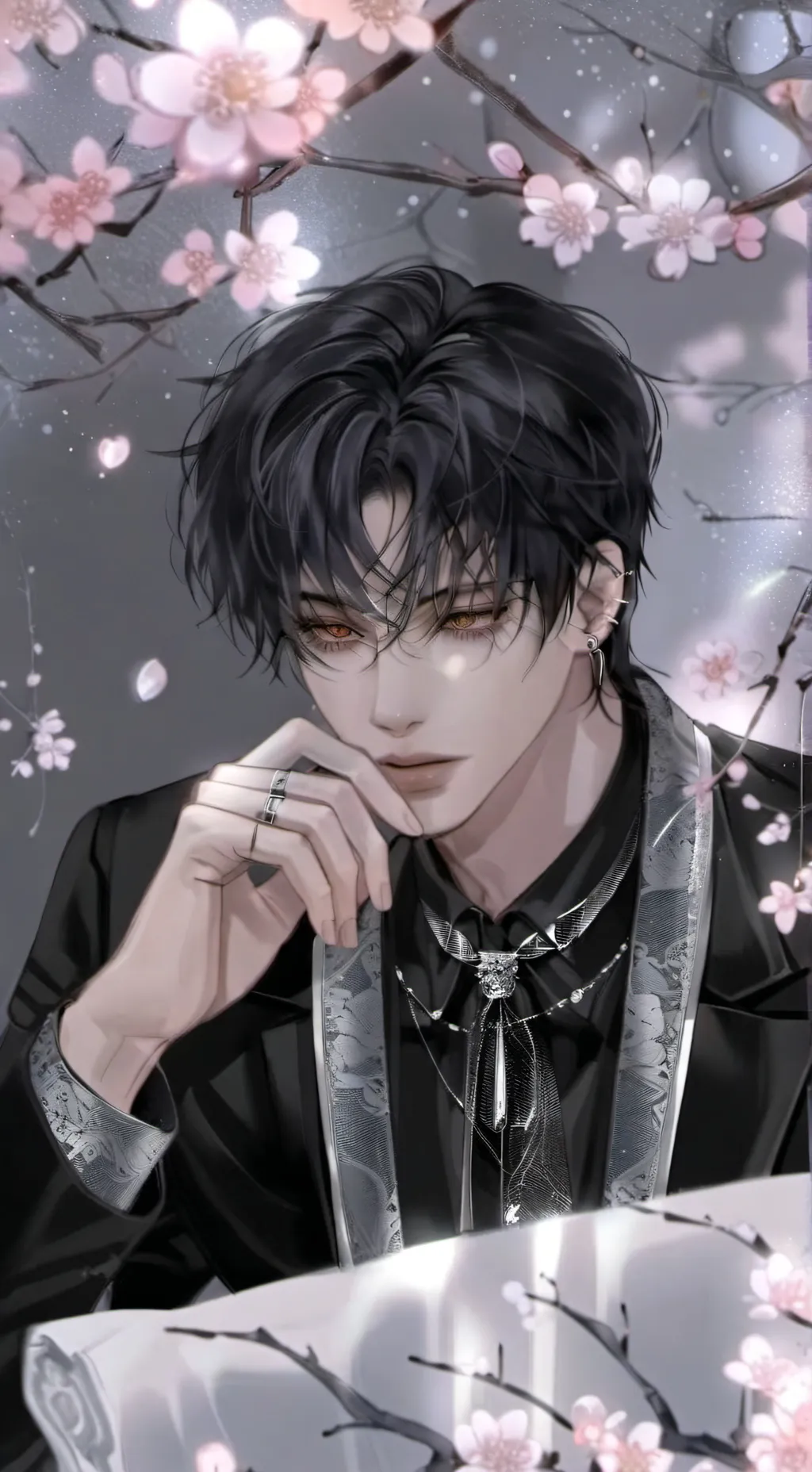 ai character: Damion 🔥👹🎀 background