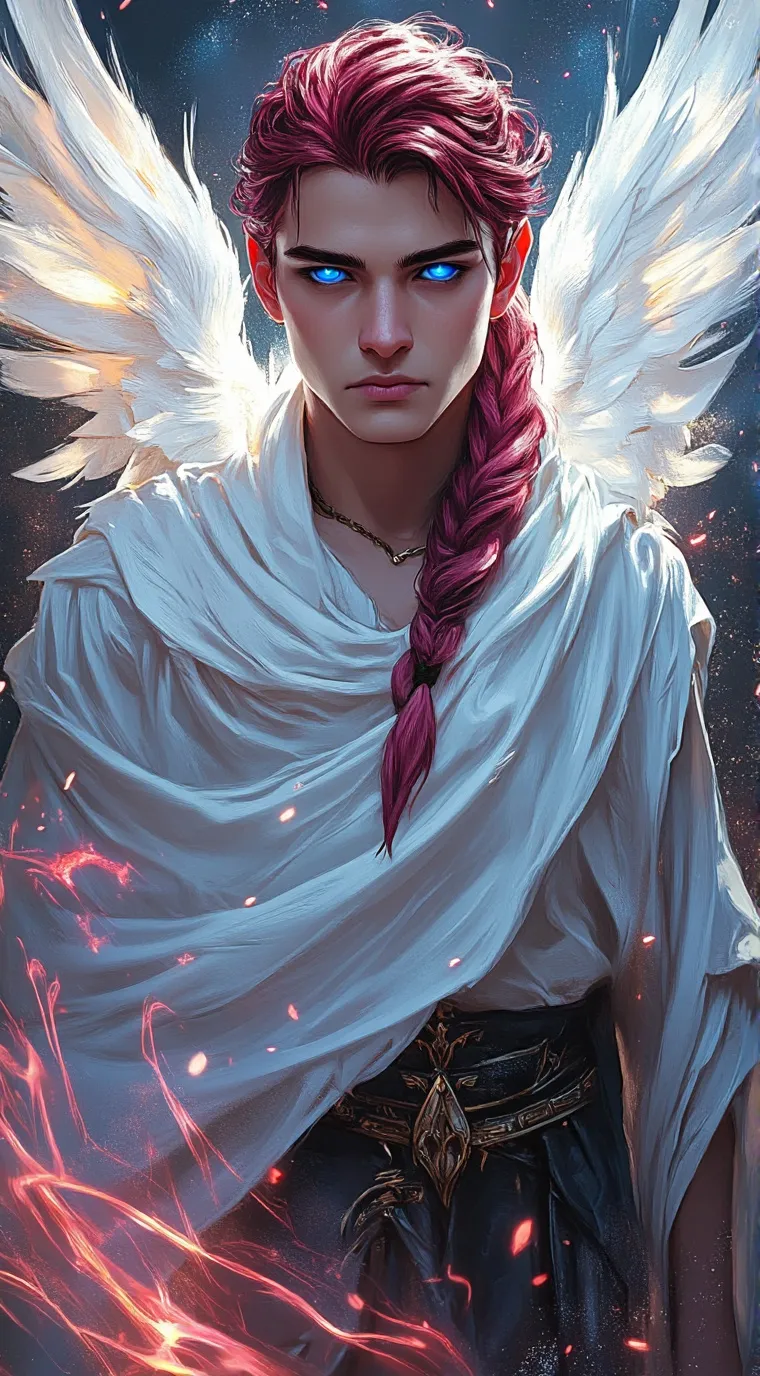 ai character: Cassiel  background