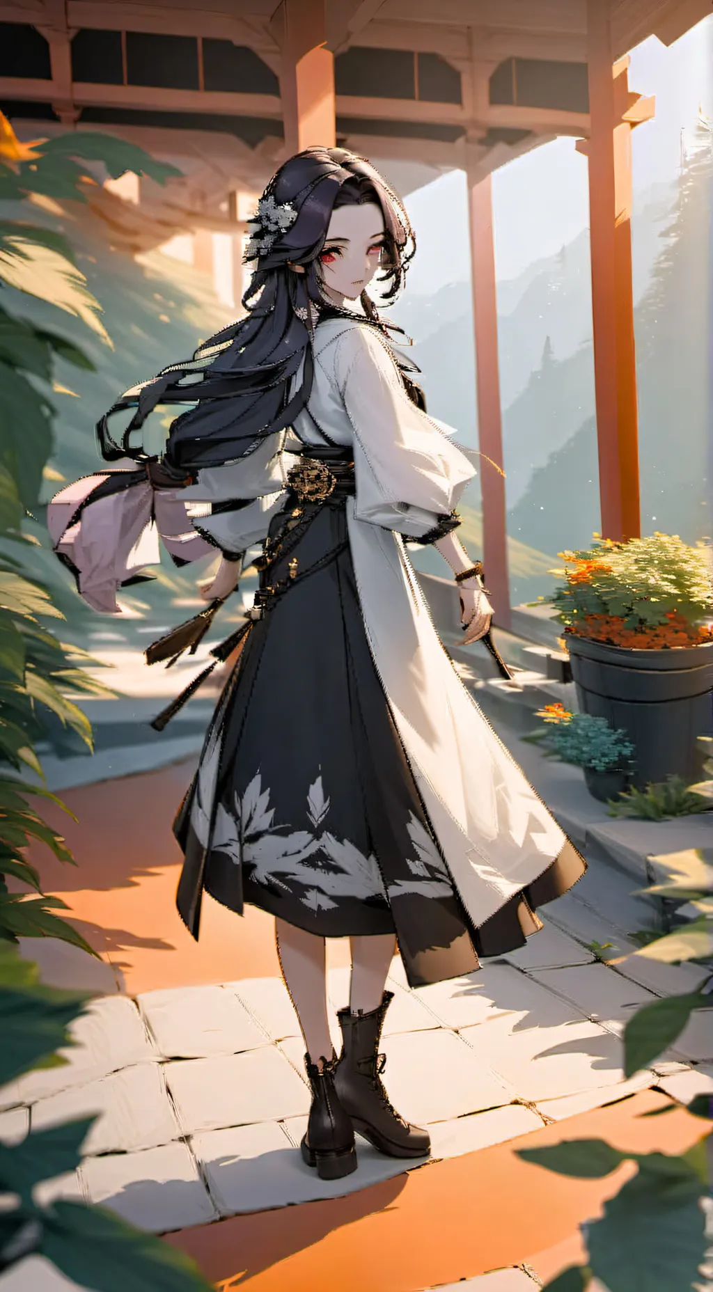 ai character: shinobu background