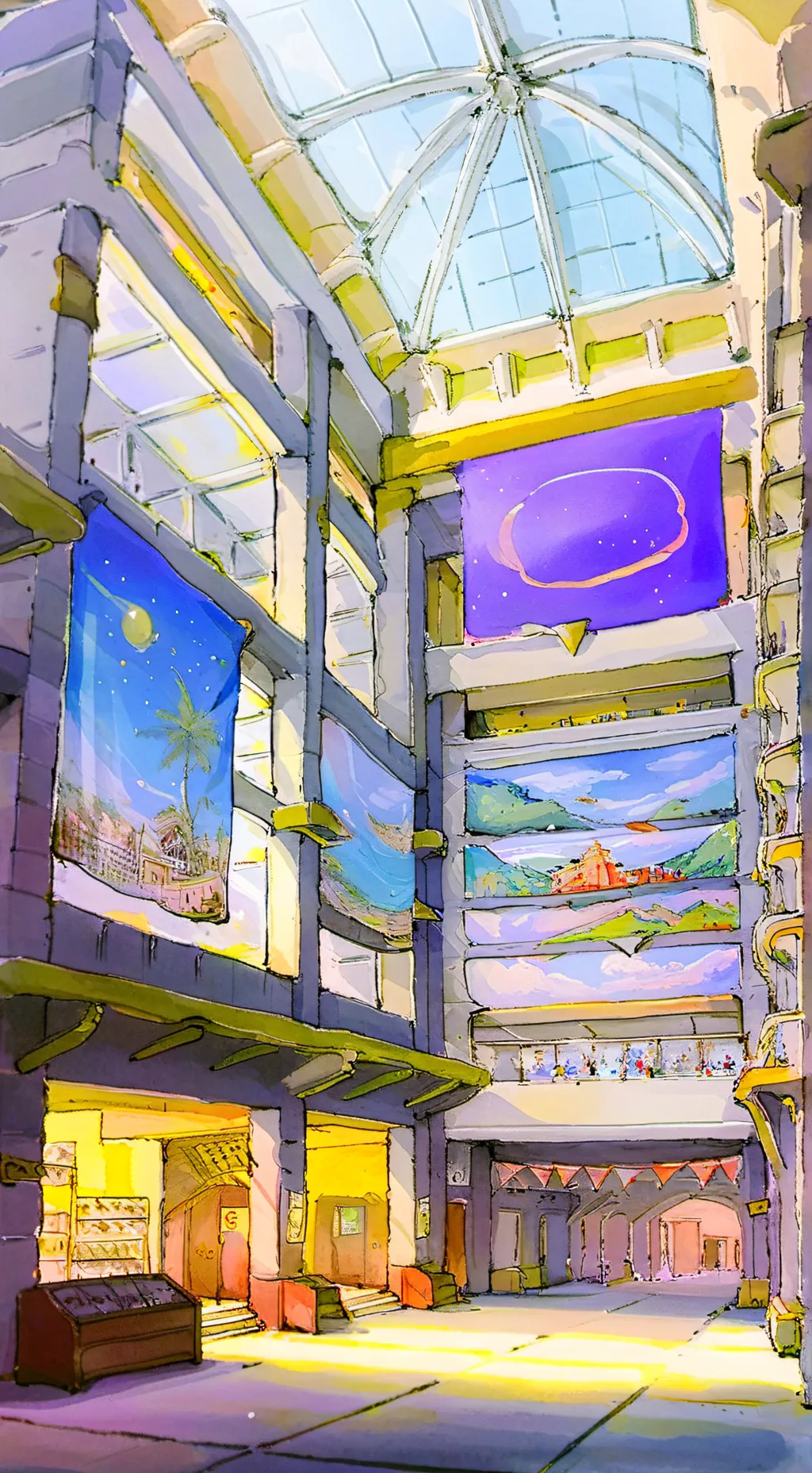 ai character: FNAF:SB background