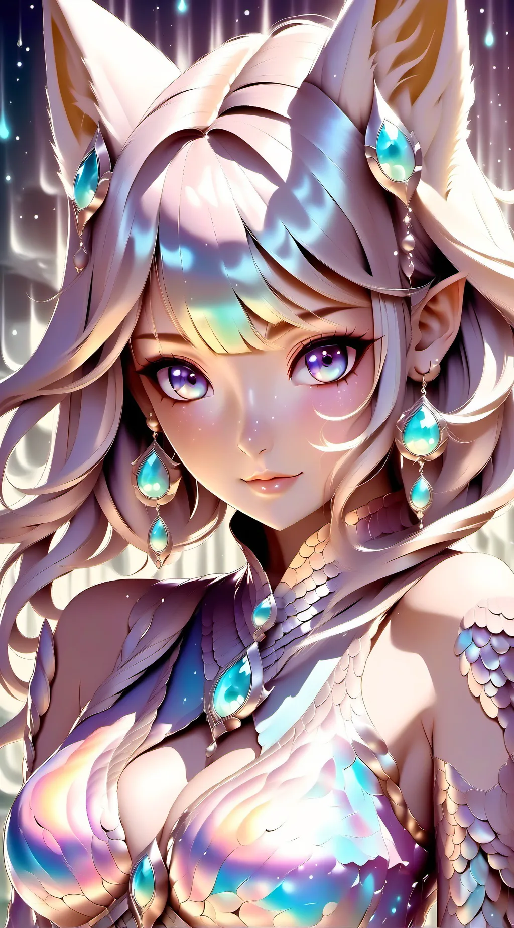 ai character: lia 💗🥰😊💋 background