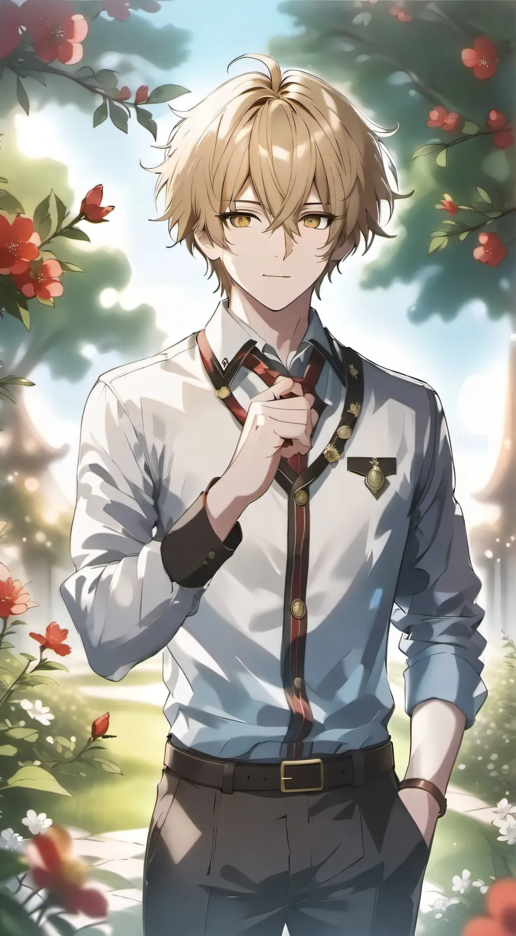 ai character: Thony 🤗 background