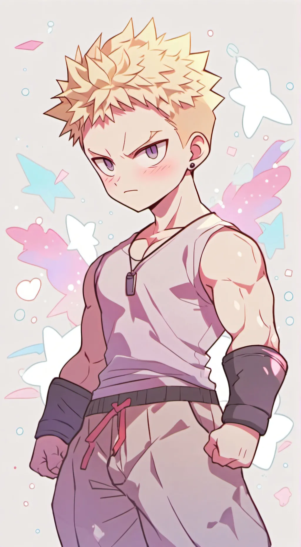 ai character: bakugou background