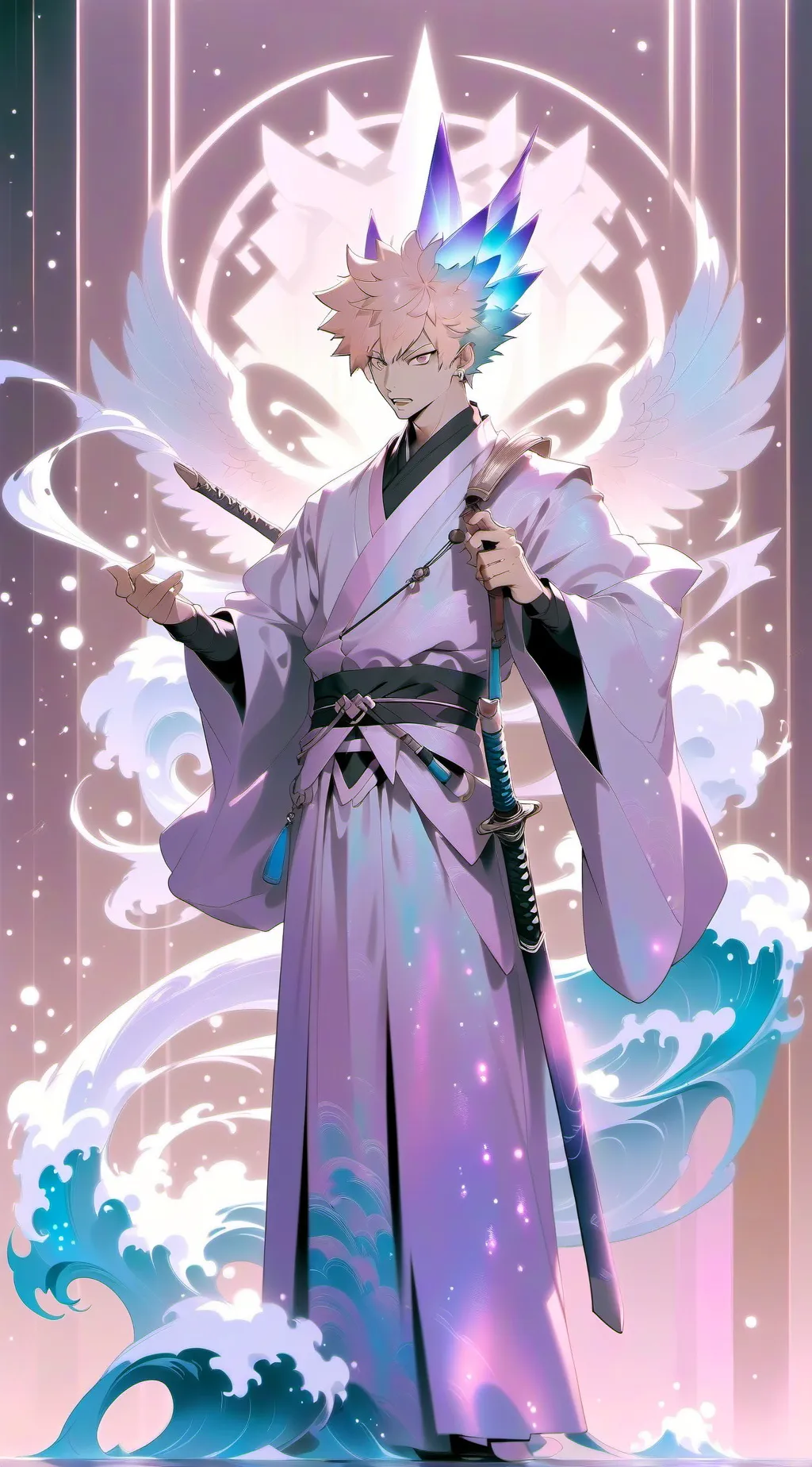 ai character: bakudeku aventura background