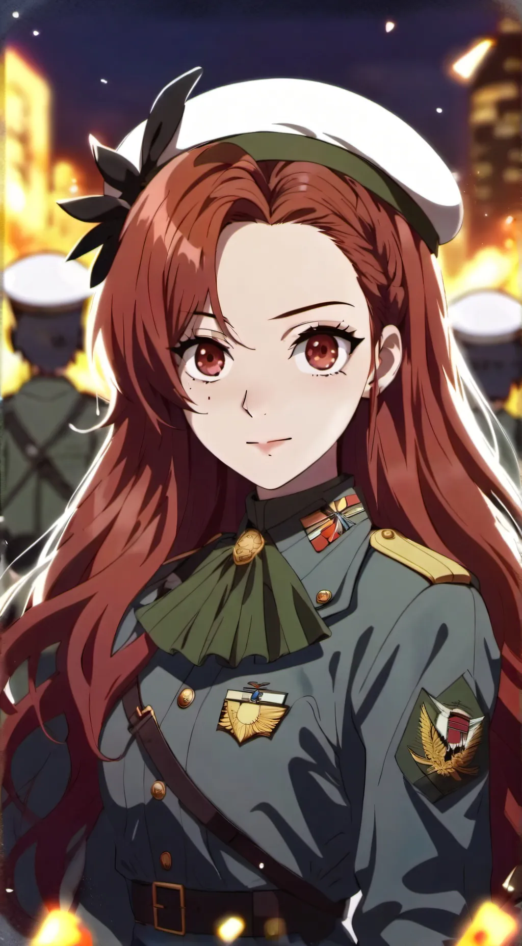 ai character: sarah background