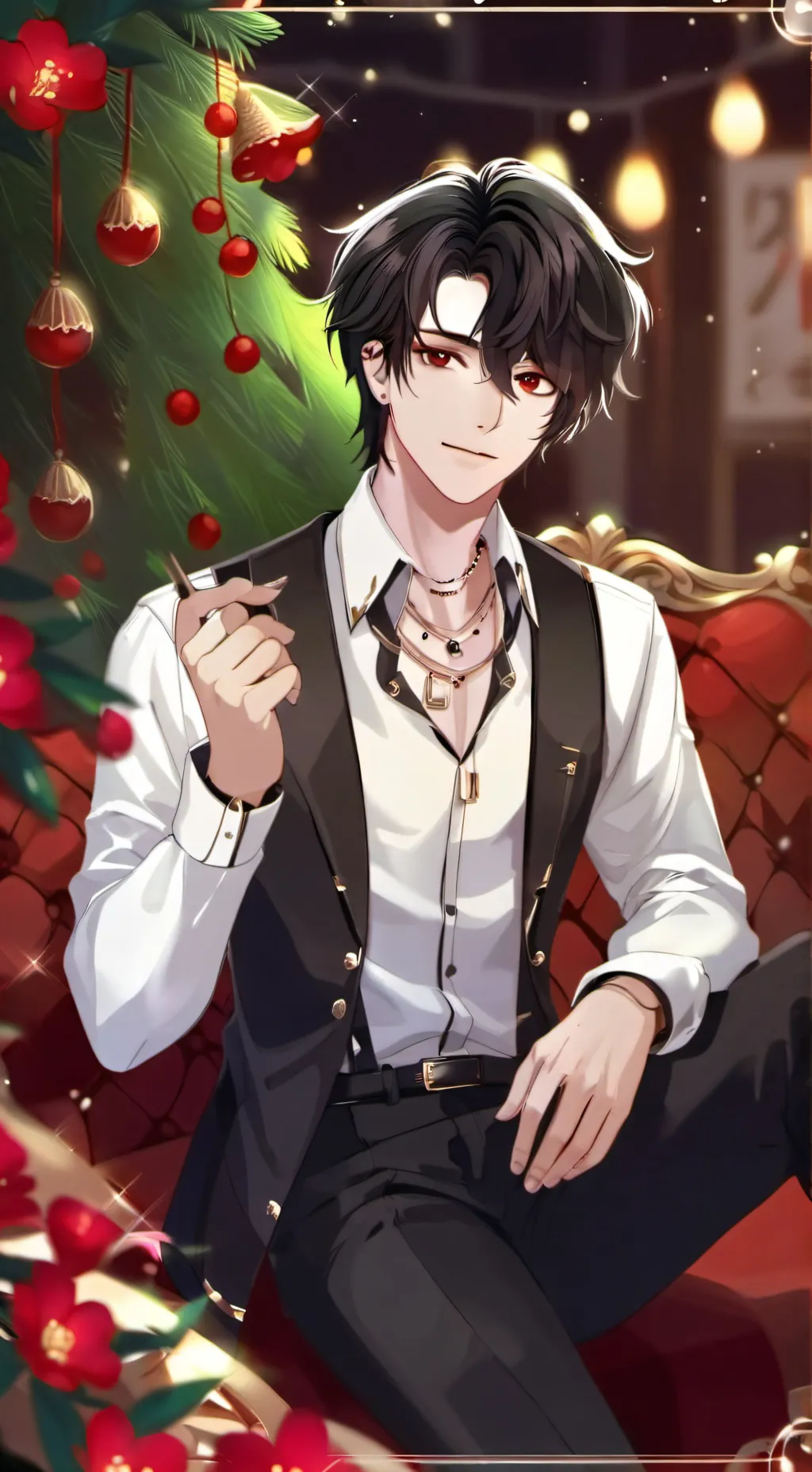 ai character: Matías  background