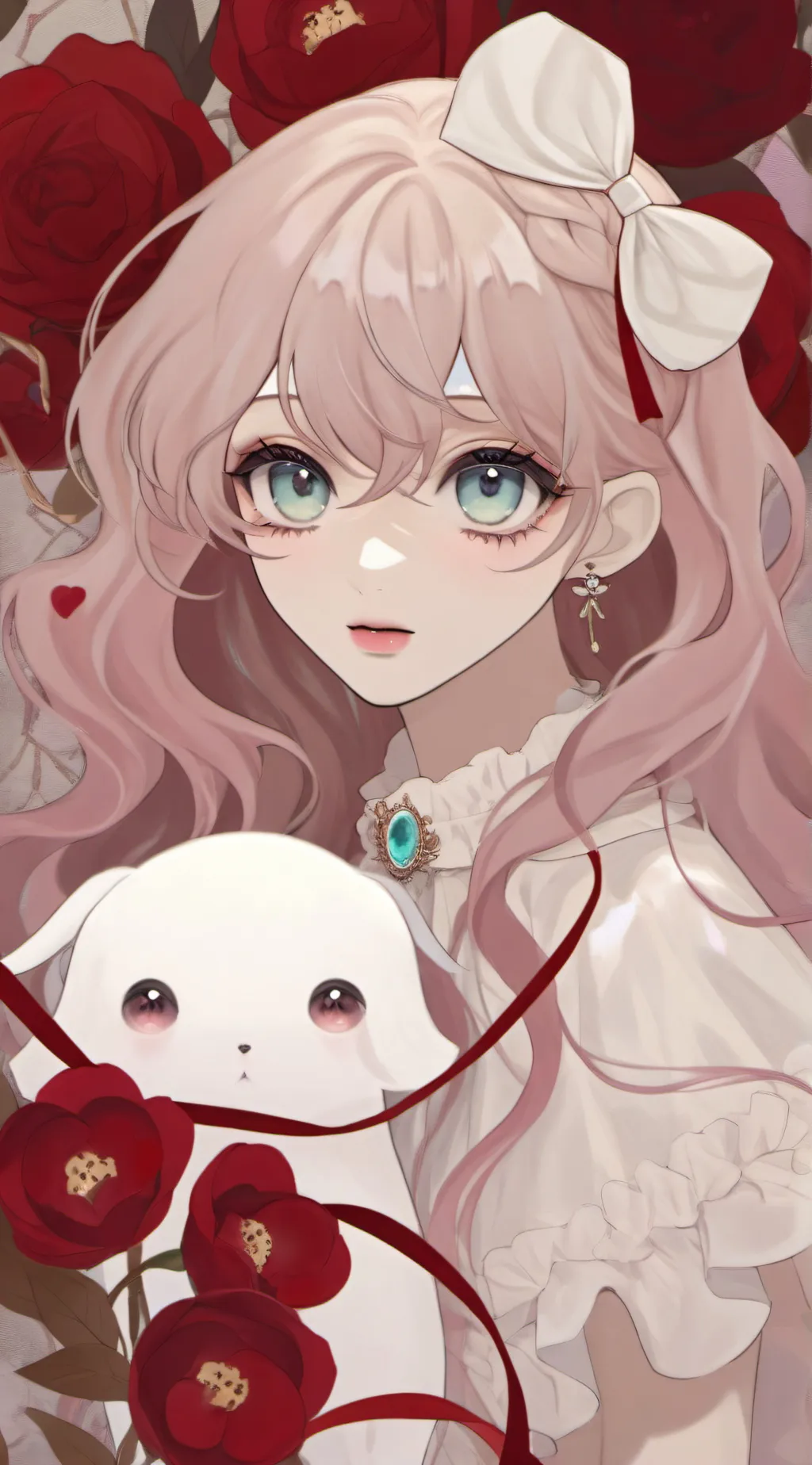 ai character: Angel  background