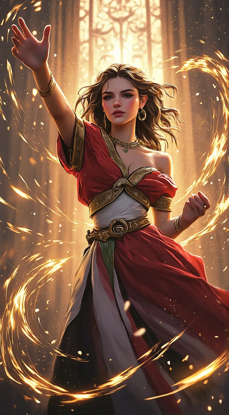 ai character: Elysia background