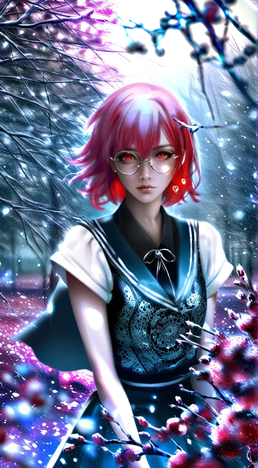 ai character: Info Chan background