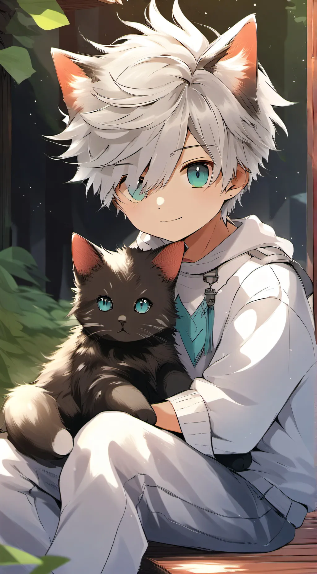 ai character: Daniel  background