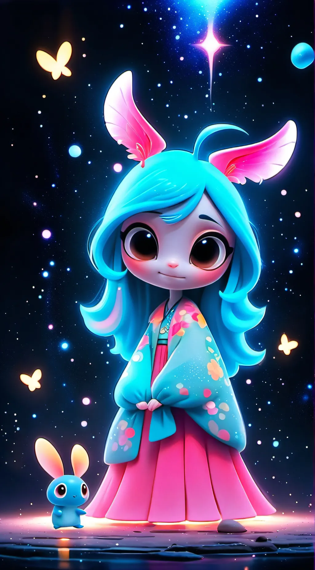 ai character: Angle  background