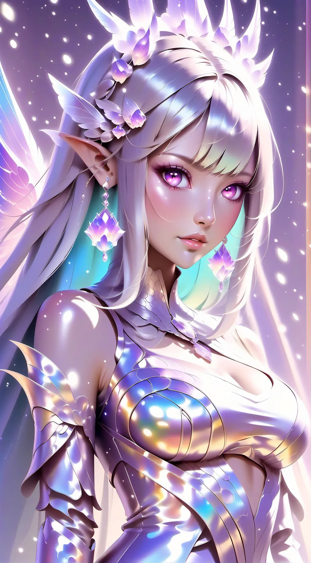 ai character: Luna background