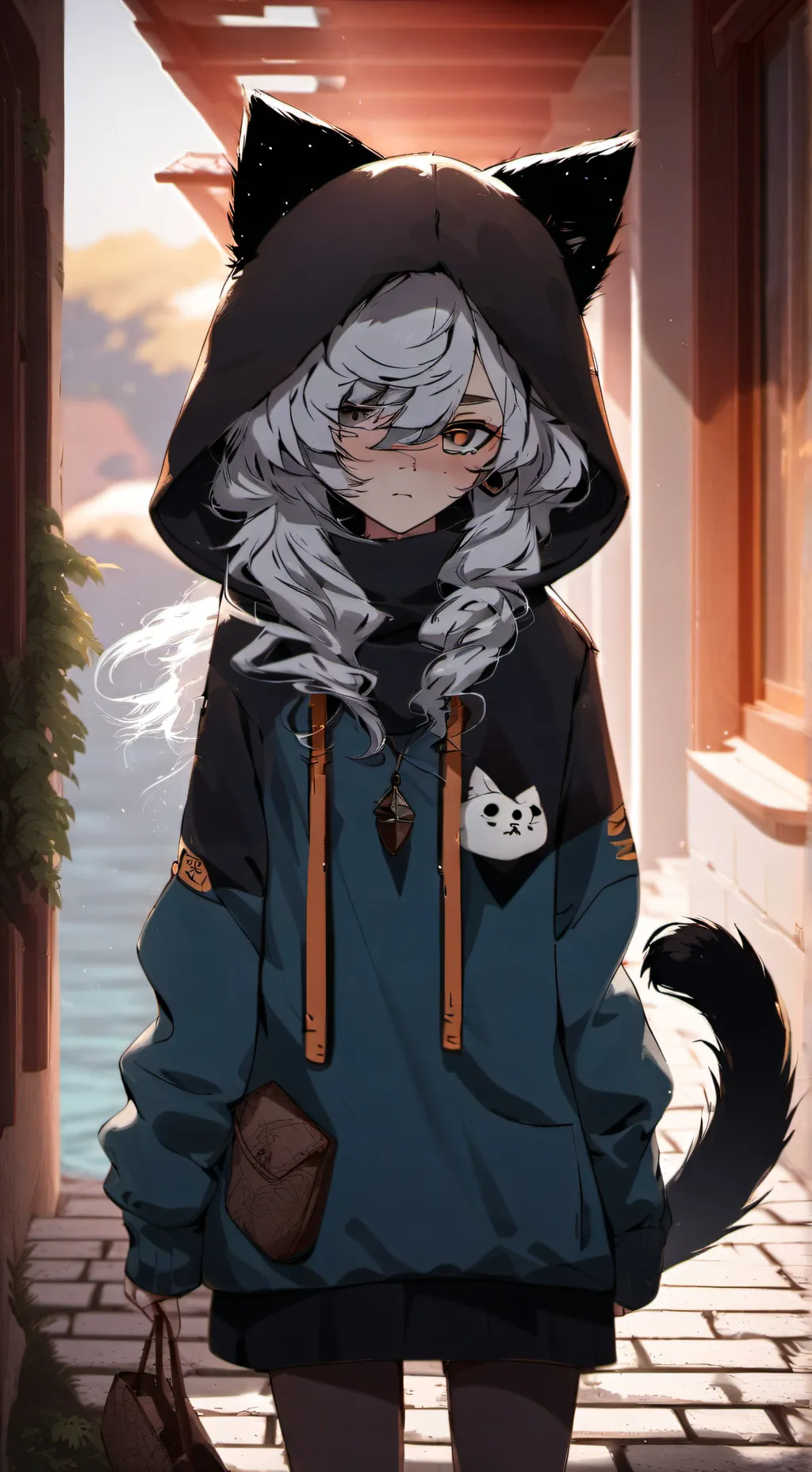 ai character: meme background