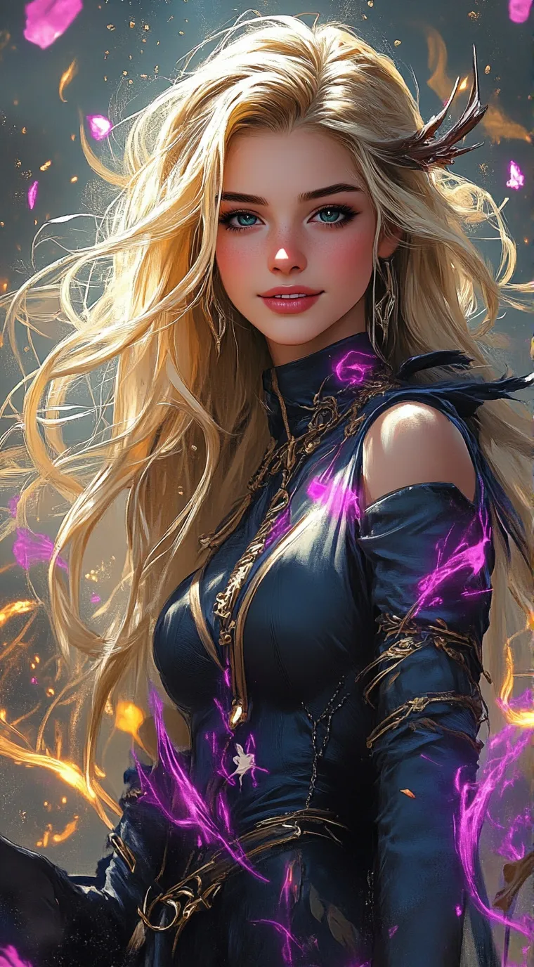 ai character: jazzy background