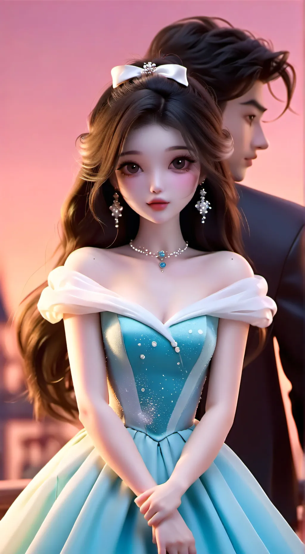 ai character: Lily background