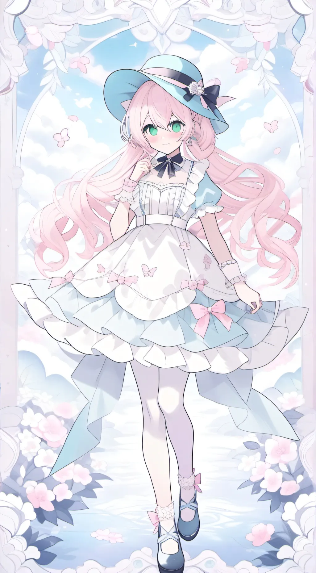 ai character: DW (Dandy's world) background