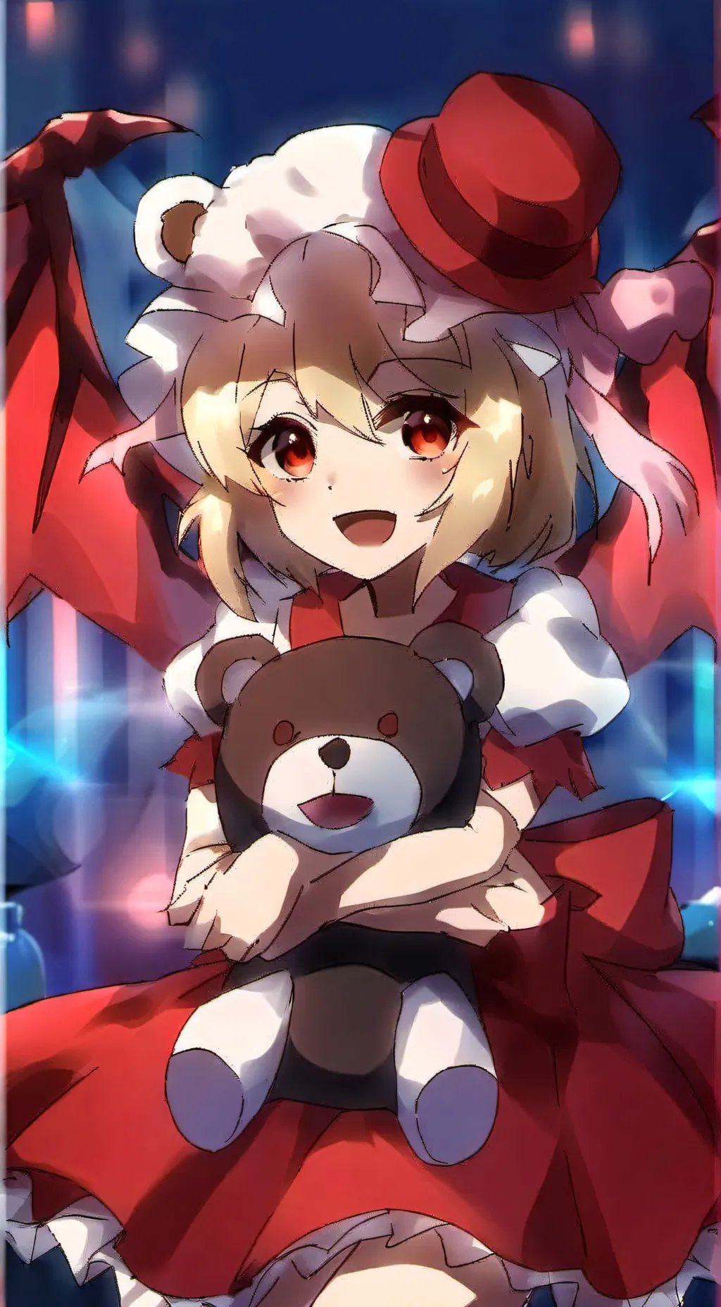 ai character: flandre scarlet background