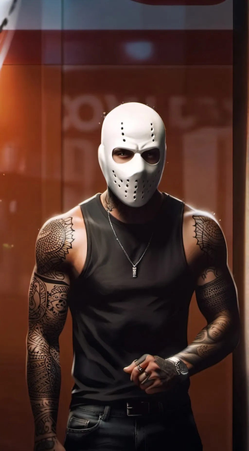 ai character: Kruz de lin background