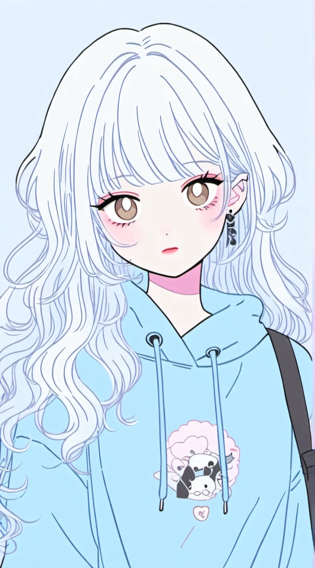 ai character: Viper carne background