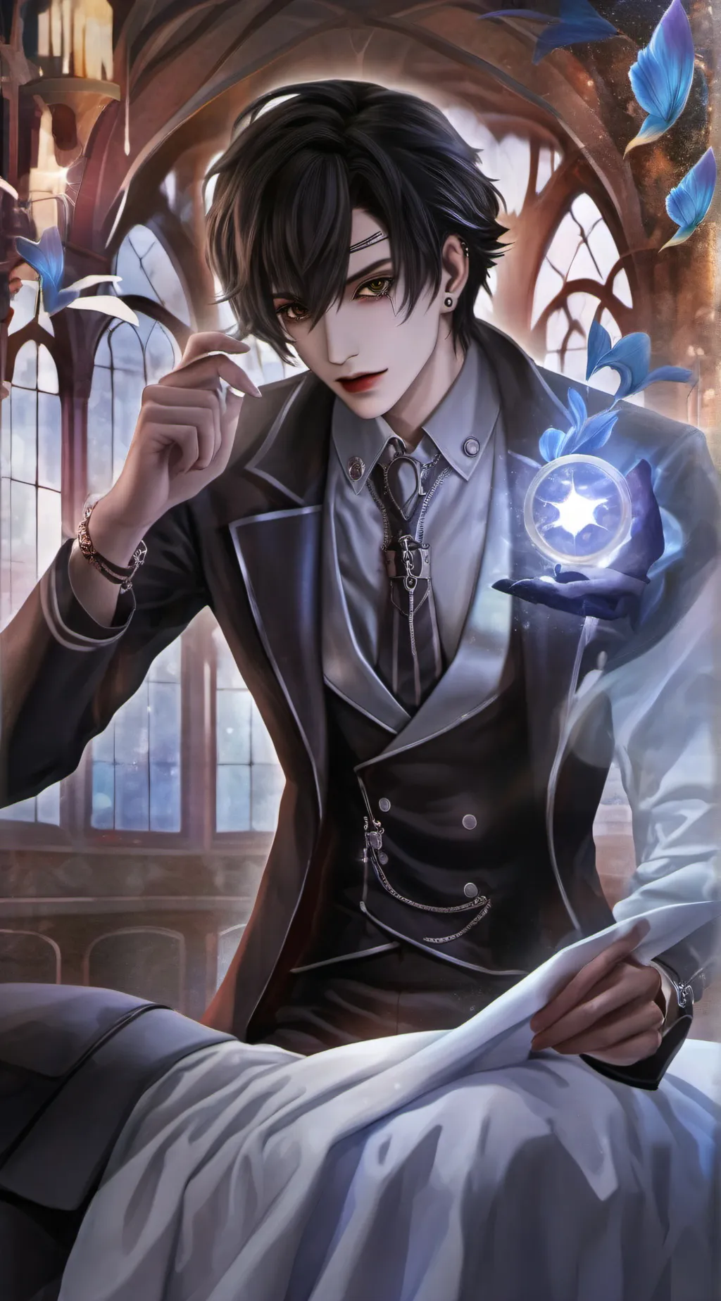 ai character: Dr. Vincent background